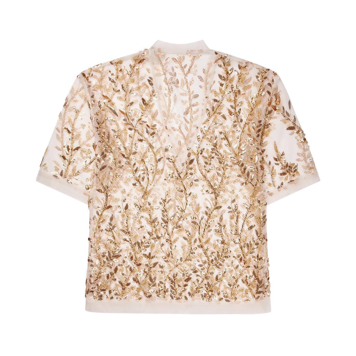 Babur top - guldfarvet